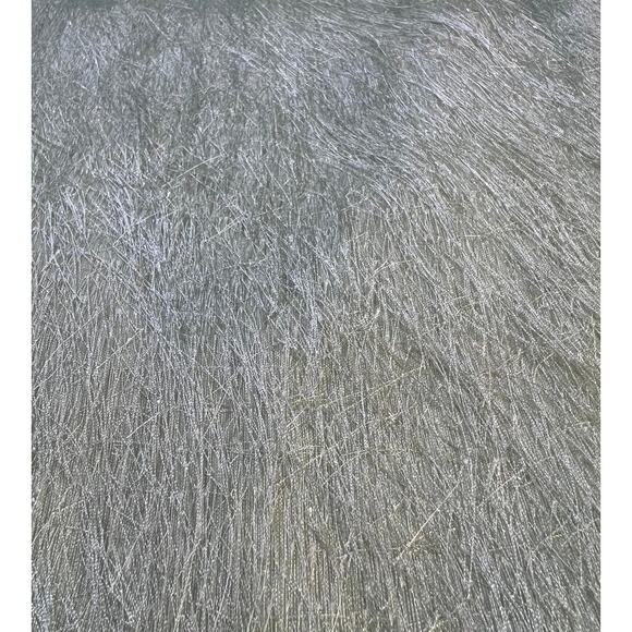 VTG 00s Eyelash Fringe Textured Tee Shirt Blouse Top Sz 6 Petite Mint Green Fun - Picture 2 of 8